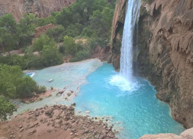 Cap bien etre havasu cascade