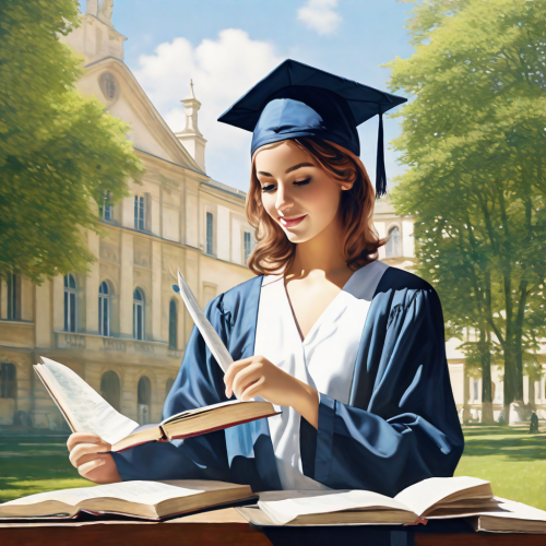 Etudiante diplomee 2