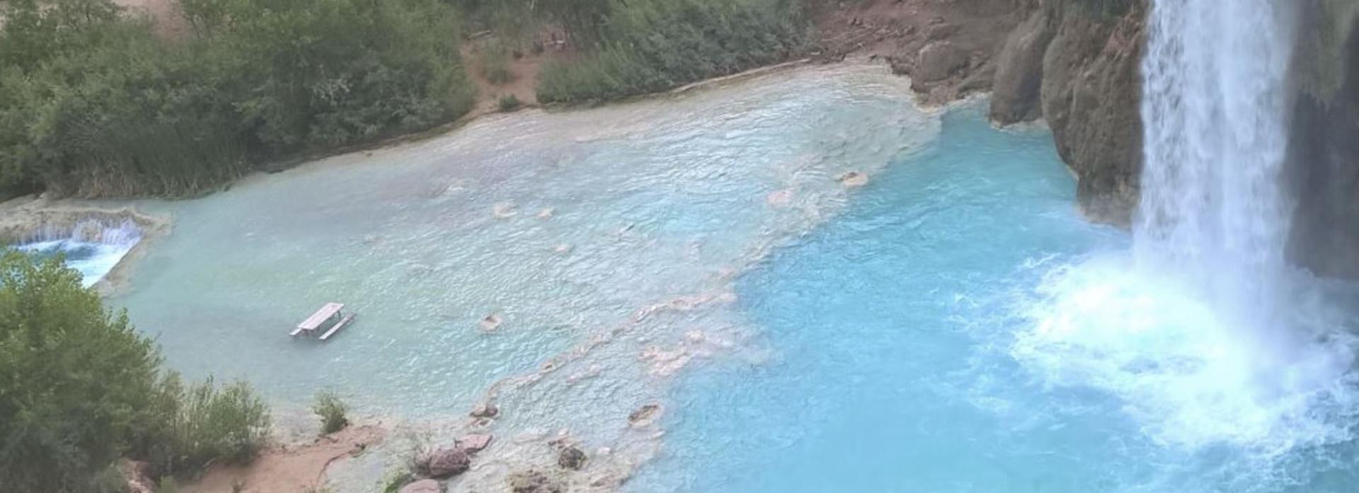 Pause rafraichissante chute havasu